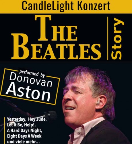 Donovan Aston kehrt mit den Hits der Beatles am 12. März 2022 in den Lokschuppen zurück