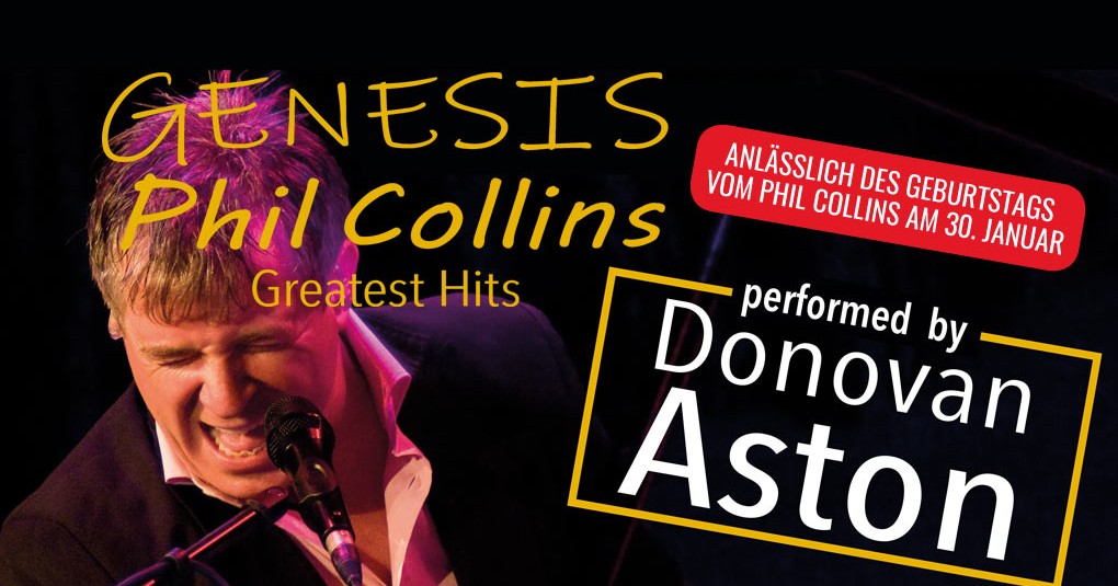 Die größten Hits von Genesis & Phil Collins performed by Donovan Aston